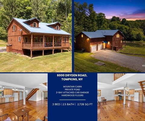 Photo of 6000 Dryden Road, Tompkins, NY 13856 (MLS # R1690142)