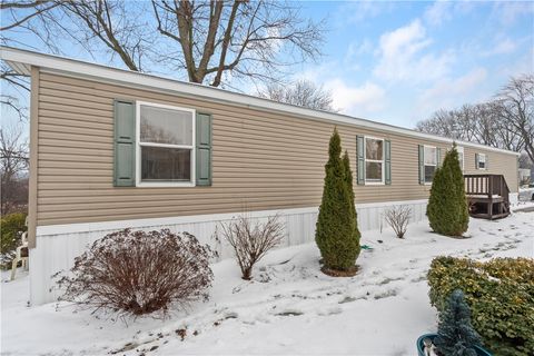 Tiny photo for 74 Bloomdale MHP, West Bloomfield, NY 14469 (MLS # R1660286)