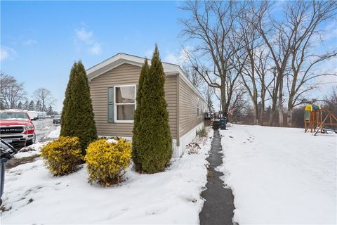 Tiny photo for 74 Bloomdale MHP, West Bloomfield, NY 14469 (MLS # R1660286)