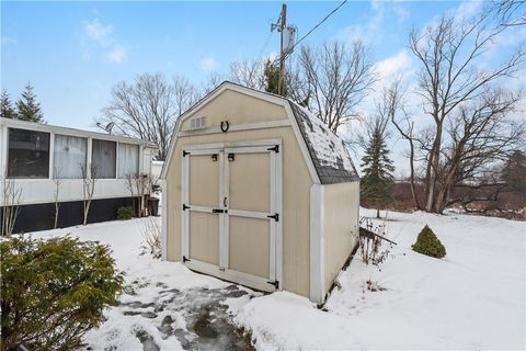 Tiny photo for 74 Bloomdale MHP, West Bloomfield, NY 14469 (MLS # R1660286)