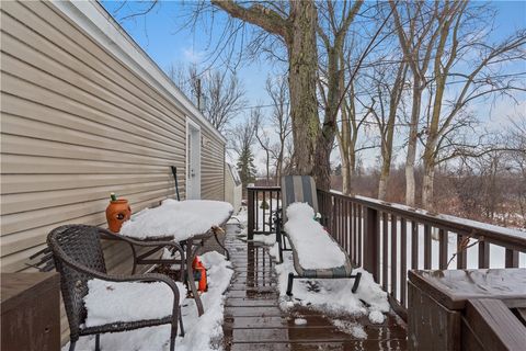 Tiny photo for 74 Bloomdale MHP, West Bloomfield, NY 14469 (MLS # R1660286)