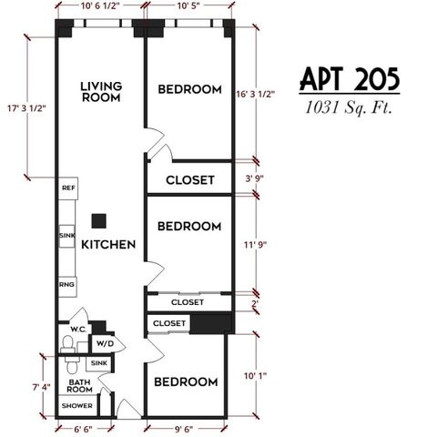 Tiny photo for 184 N Main Street #205, Elmira City, NY 14901 (MLS # R1655403)