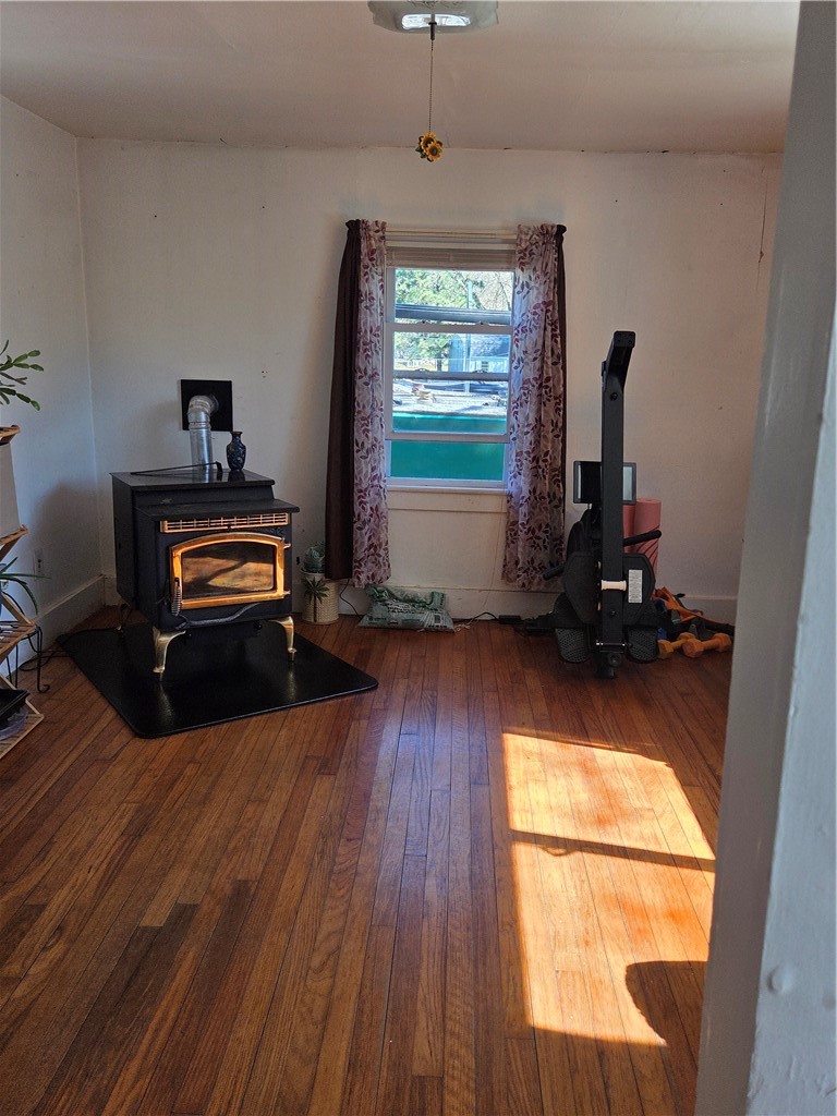 pellet stove