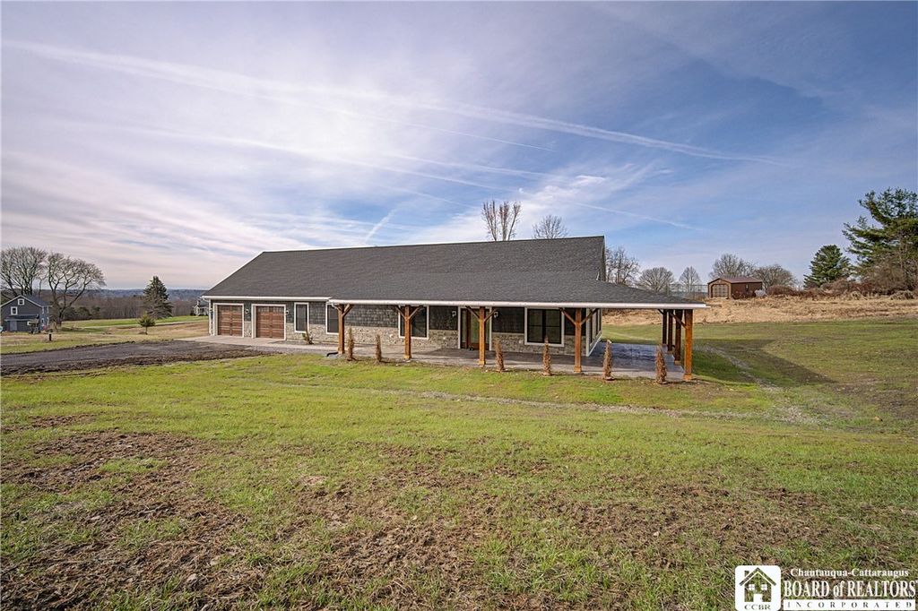 Photo of 2949 West Oak Hill Rd, Ellicott, NY 14701 (MLS # R1669125)