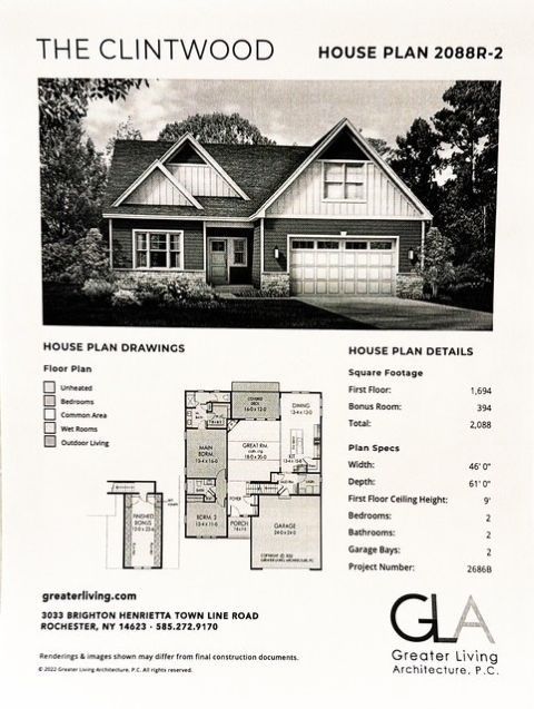 Photo of 11 Mendon Green Lane, Mendon, NY 14534 (MLS # R1655595)