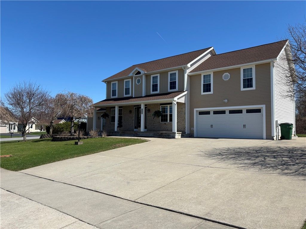 Photo of 1343 Fieldcrest Lane, Victor, NY 14564 (MLS # R1674276)