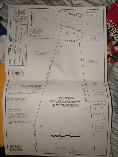 Vacant Land For Sale - State Route 31<br/> Cayuga County, Montezuma, NY 13140