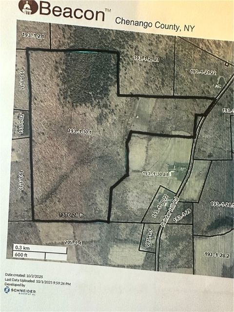 Vacant Land For Sale - Painter Hill Road<br/> Chenango County, Oxford, NY 13830