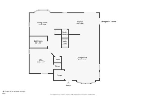 Tiny photo for 162 Clovercrest Drive, Brighton, NY 14618 (MLS # R1714463)