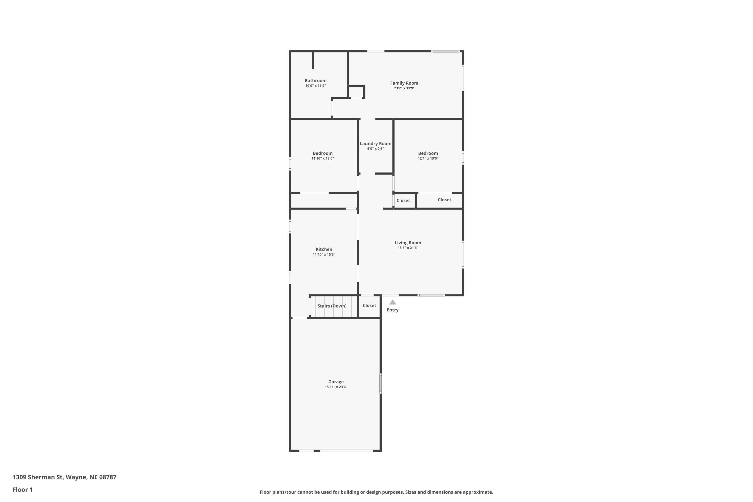 Wayne, Nebraska 68787, United States, 2 Bedrooms Bedrooms, ,2 BathroomsBathrooms,Residential,Active,125222