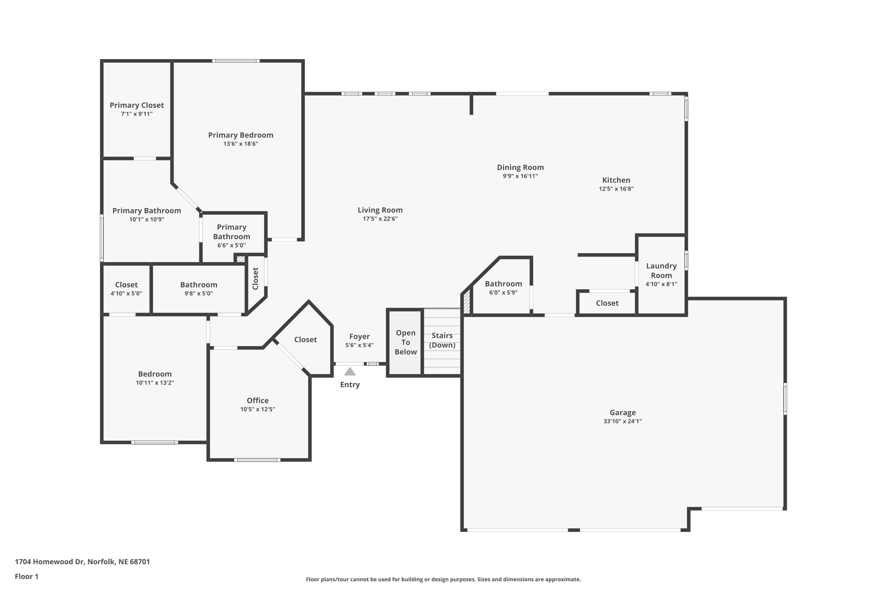 Norfolk, Nebraska 68701, United States, 5 Bedrooms Bedrooms, ,4 BathroomsBathrooms,Residential,Active,145965