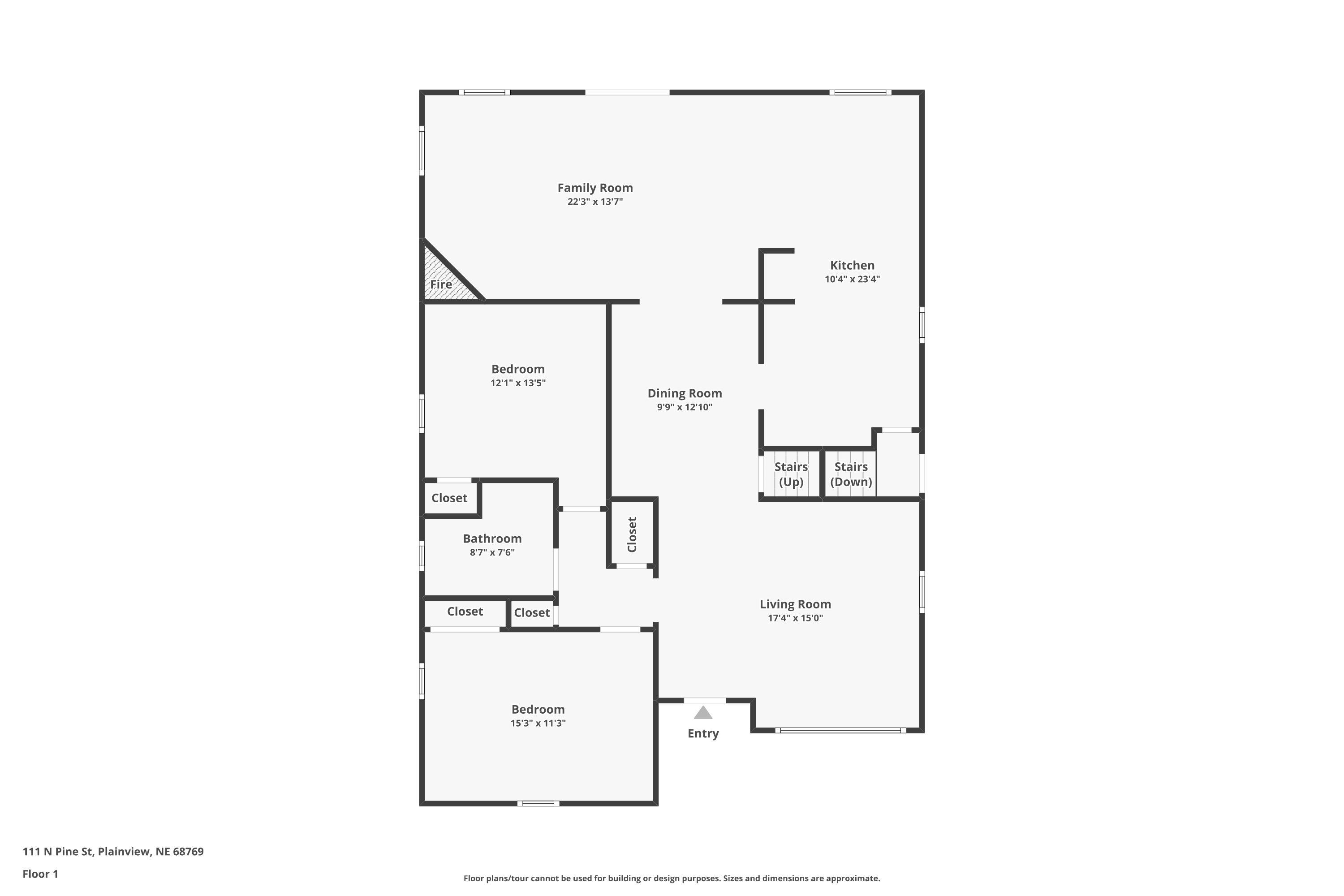 Plainview, Nebraska 68769, United States, 3 Bedrooms Bedrooms, ,3 BathroomsBathrooms,Residential,Active,170304