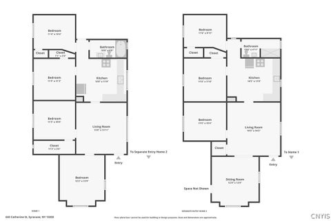 Tiny photo for 643 Catherine Street N #2, Syracuse, NY 13203 (MLS # S1720379)