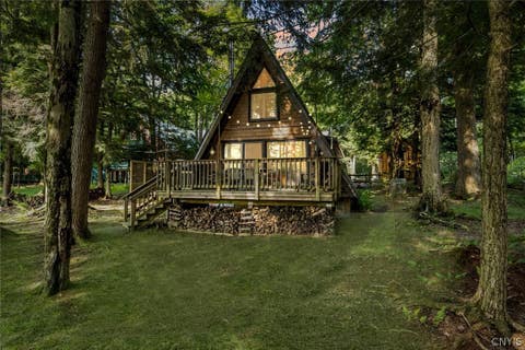 Photo of 582 S Shore Road, Webb, NY 13420 (MLS # S1703523)