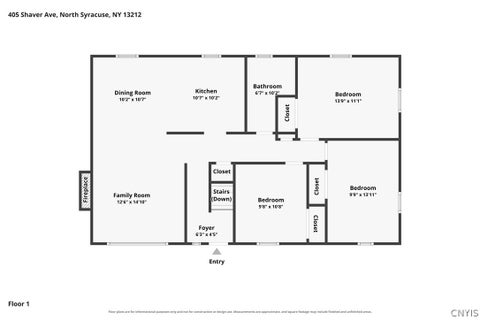 Tiny photo for 405 Shaver Avenue, Clay, NY 13212 (MLS # S1723526)