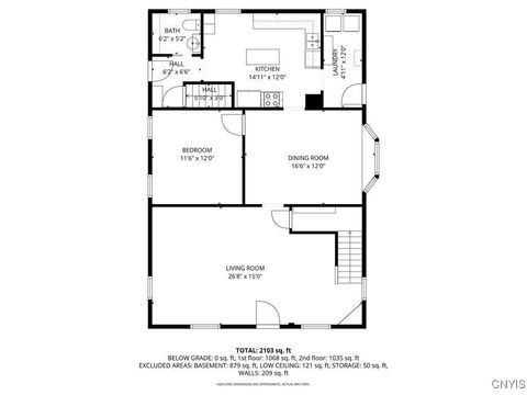 Tiny photo for 616 S Main Street, Hastings, NY 13036 (MLS # S1655194)