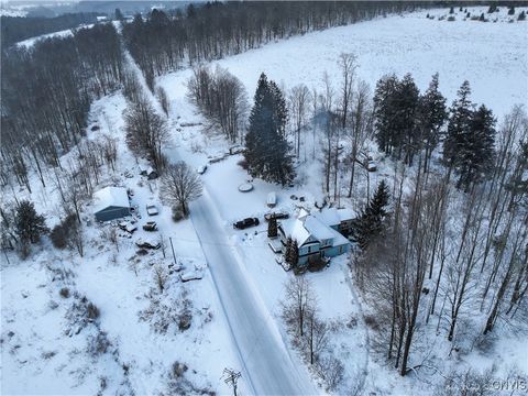 Tiny photo for 441 Neal Road, Lincklaen, NY 13124 (MLS # S1660333)