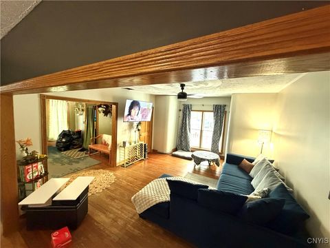 Tiny photo for 441 Neal Road, Lincklaen, NY 13124 (MLS # S1660333)