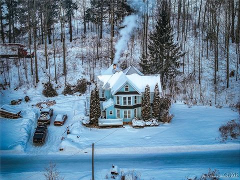 Tiny photo for 441 Neal Road, Lincklaen, NY 13124 (MLS # S1660333)