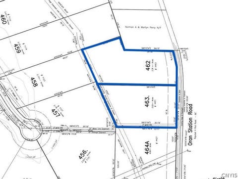 Vacant Land For Sale - LOT 463 Oran Station Road<br/> Pompey, NY 13104