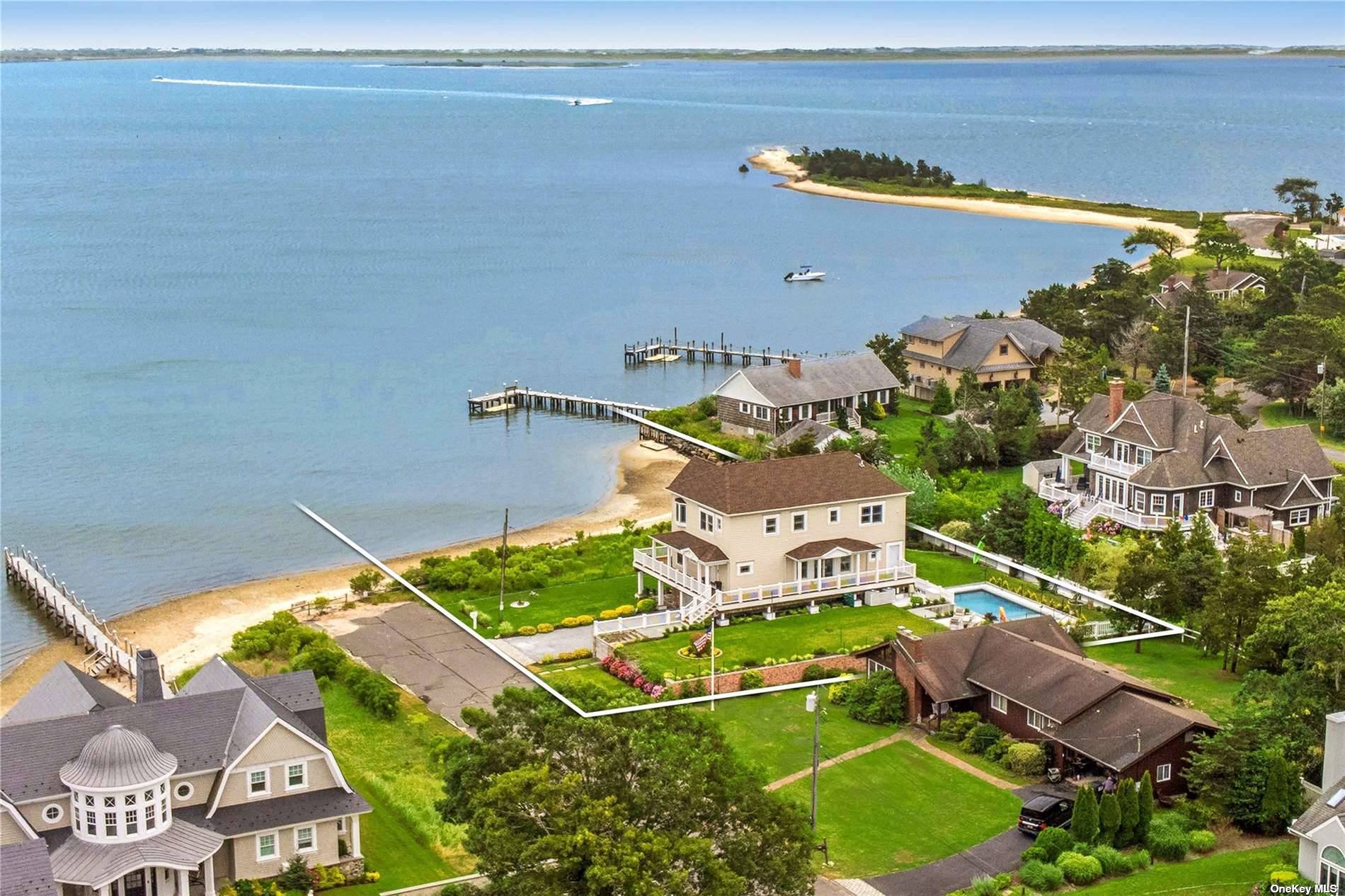 Property for Sale at 20 Ludlow Lane, Hampton Bays, Hamptons, NY - Bedrooms: 4 
Bathrooms: 4  - $3,595,000