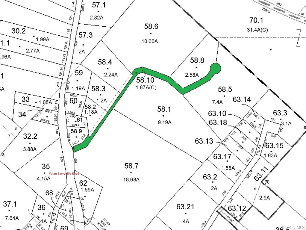 Lot 58.10 Yulan-barryville Road, Barryville, New York image 1