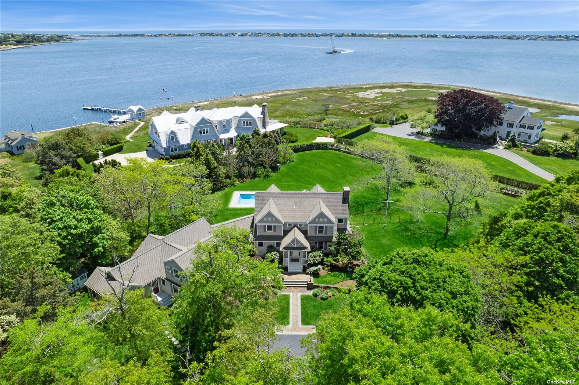 Property for Sale at 7 Apaucuck Point Lane, Westhampton, Hamptons, NY - Bedrooms: 5 
Bathrooms: 5  - $2,999,000