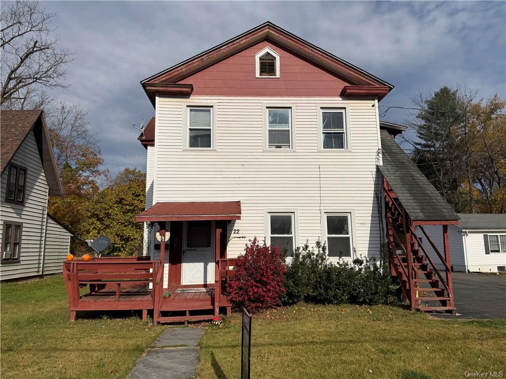 22 Maple Avenue 1 First Fl, Port Jervis, New York - 3 Bedrooms  
1 Bathrooms  
5 Rooms - 