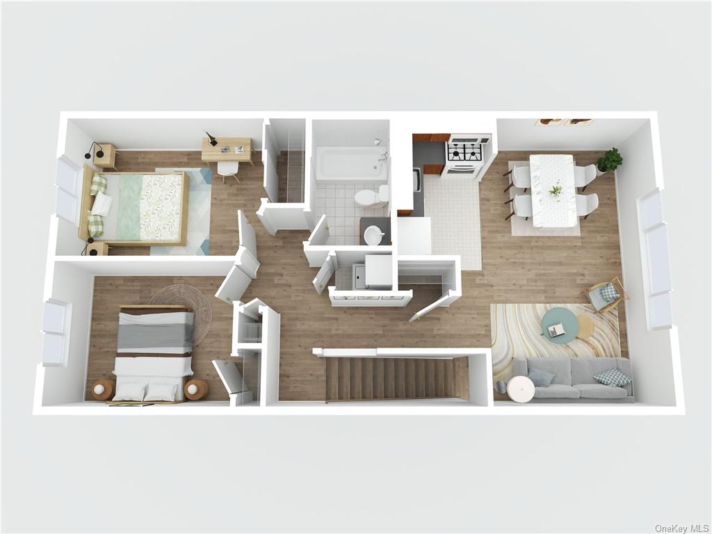 Rental Property at 91 Horizon Court B, Bronx, New York - Bedrooms: 2 
Bathrooms: 1 
Rooms: 4  - $2,600 MO.