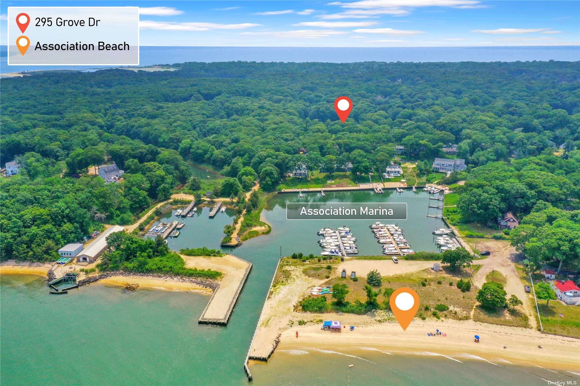 Property for Sale at 295 Grove Drive, Southold, Hamptons, NY - Bedrooms: 3 
Bathrooms: 3  - $1,325,000