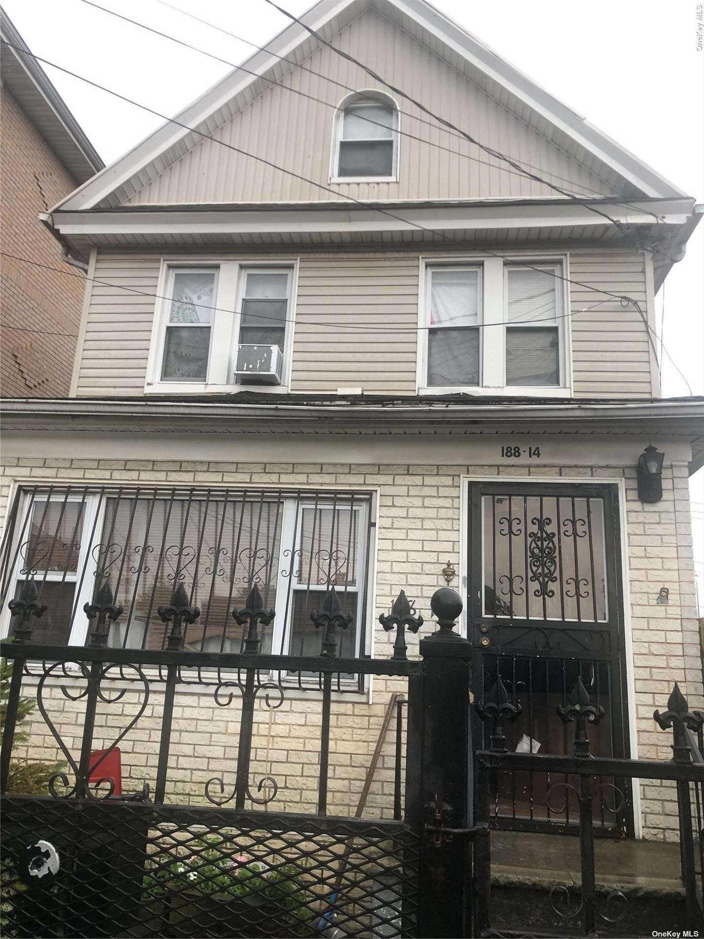 Property for Sale at 18814 Woodhull Avenue, Hollis, Queens, NY - Bedrooms: 4 
Bathrooms: 2 
Rooms: 7  - $690,000