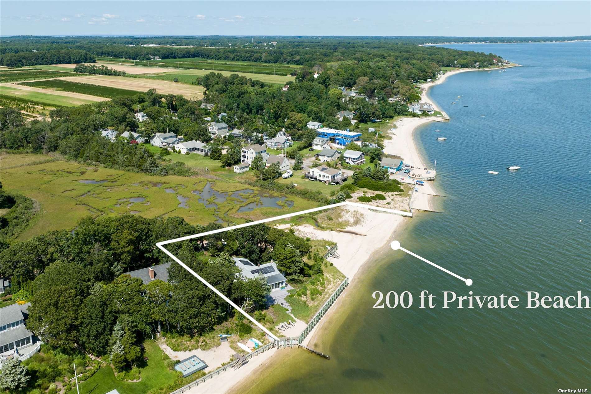 Property for Sale at 1521 Peconic Bay Boulevard, Laurel, Hamptons, NY - Bedrooms: 3 
Bathrooms: 2  - $3,195,000