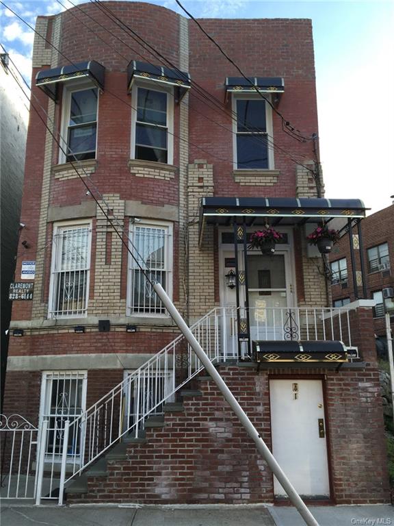 Property for Sale at 1751 Melville Street, Bronx, New York - Bedrooms: 3 
Bathrooms: 1  - $1,300,000
