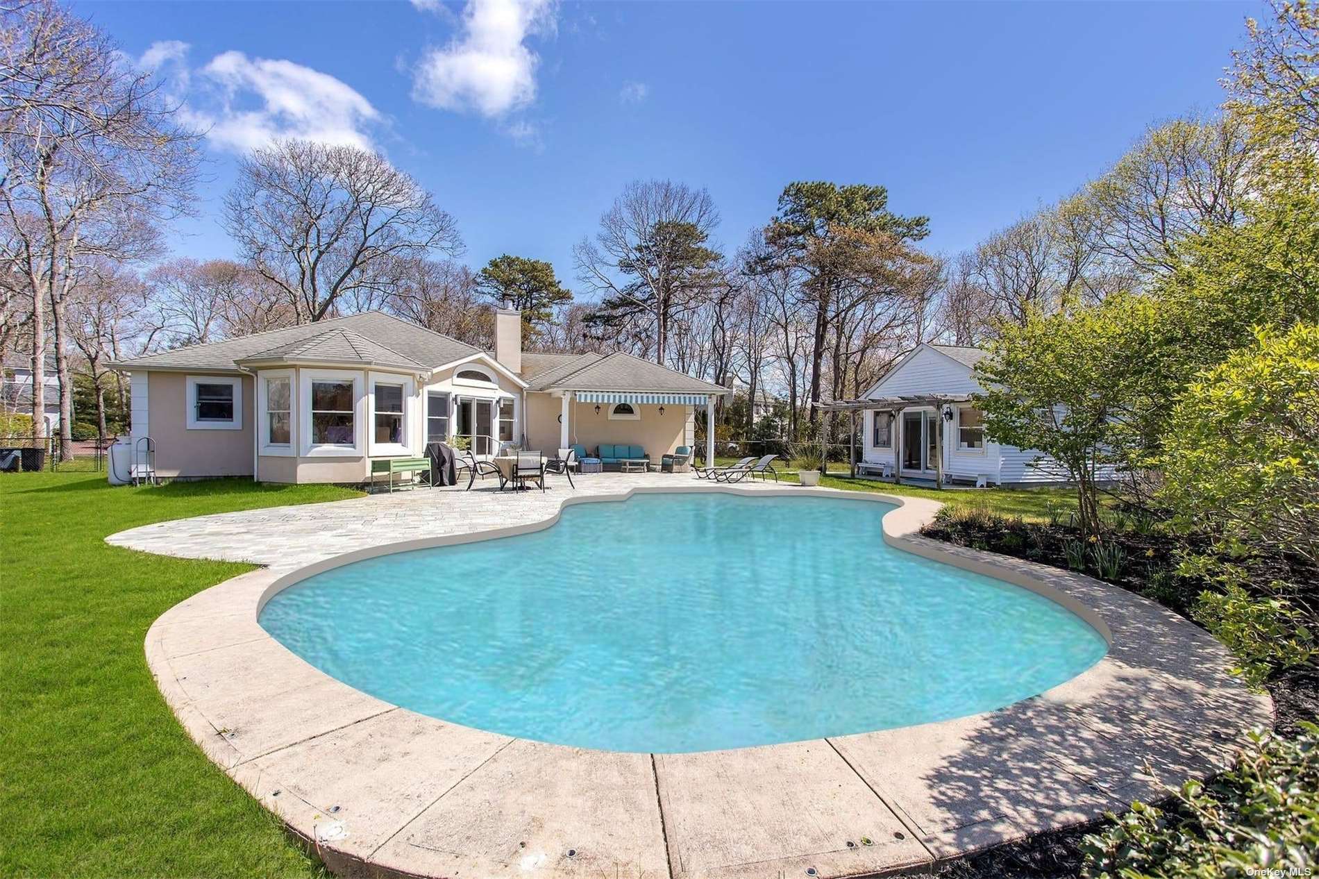 Rental Property at 8 Country Lane, Hampton Bays, Hamptons, NY - Bedrooms: 3 
Bathrooms: 4  - $70,000 MO.