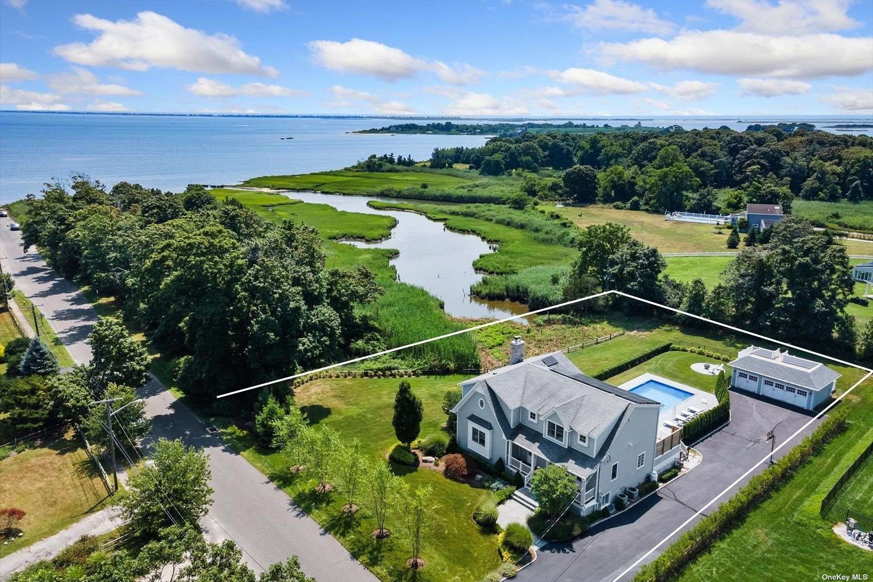 Property for Sale at 14 Maple Avenue, East Moriches, Hamptons, NY - Bedrooms: 5 
Bathrooms: 5  - $1,799,000