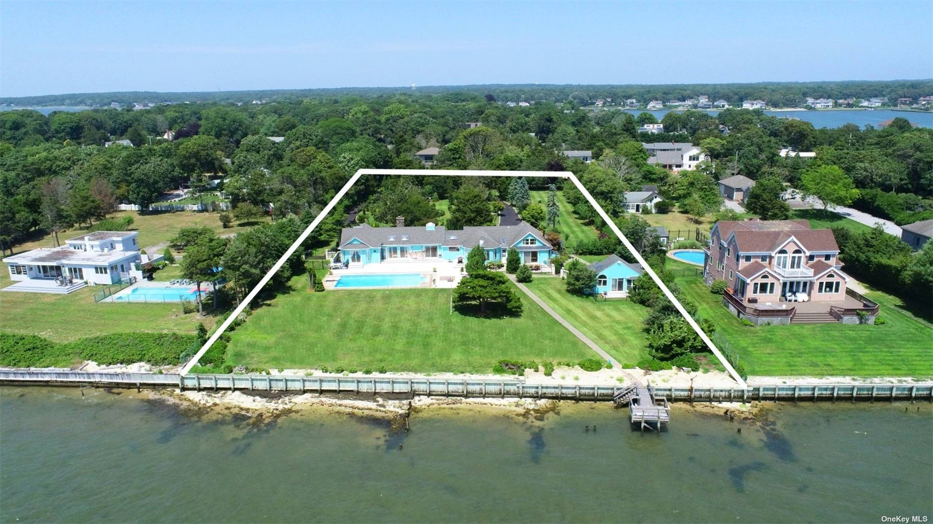 Property for Sale at Last Lane, Hampton Bays, Hamptons, NY - Bedrooms: 6 
Bathrooms: 5  - $5,200,000