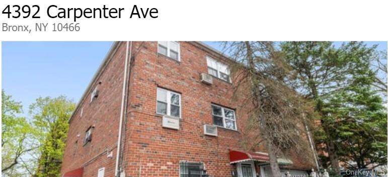 Rental Property at 4392 Carpenter Avenue, Bronx, New York - Bedrooms: 2 
Bathrooms: 1 
Rooms: 5  - $2,500 MO.