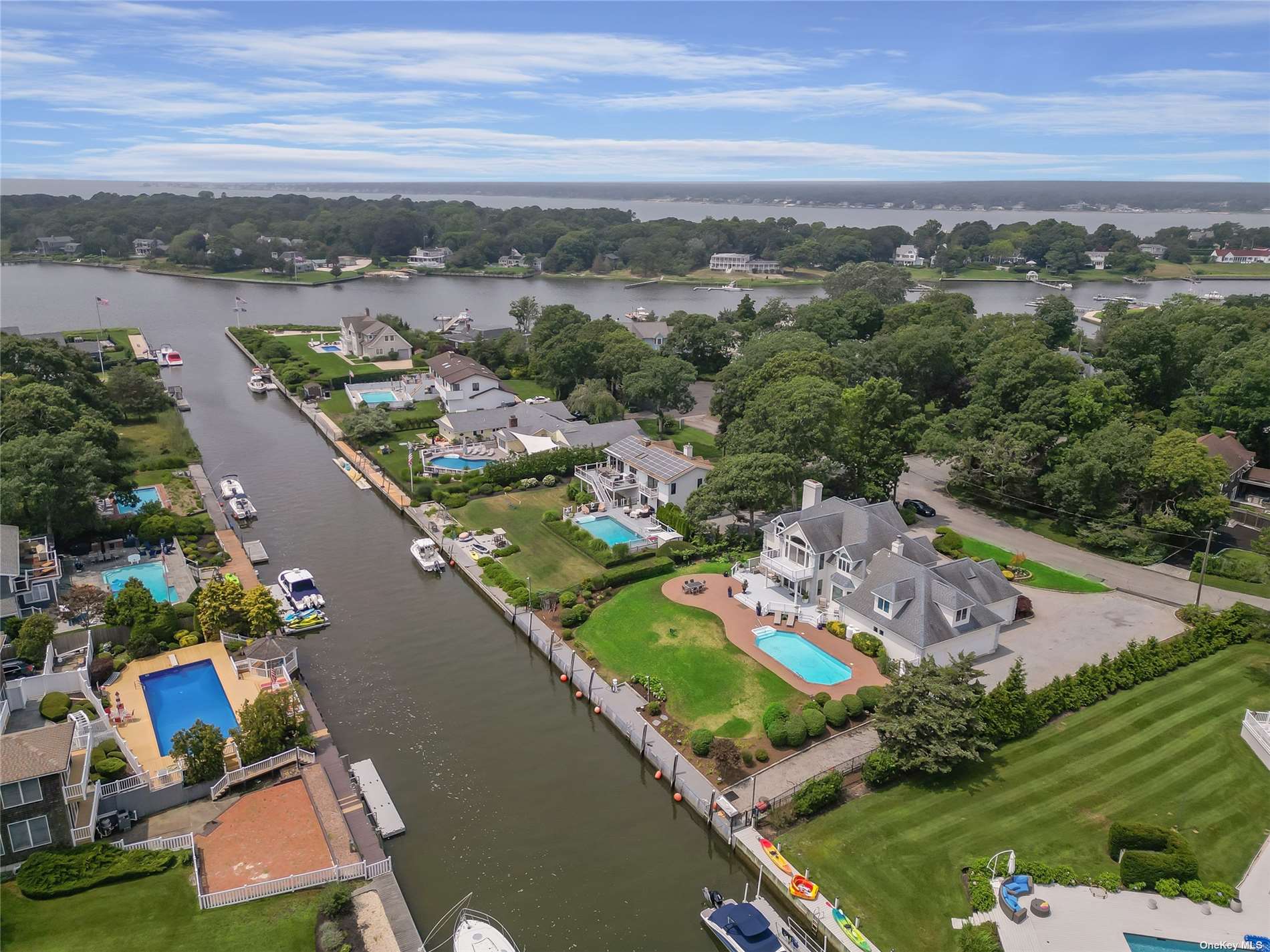 Property for Sale at 4 Mill Pond Road, Hampton Bays, Hamptons, NY - Bedrooms: 4 
Bathrooms: 3  - $2,499,900
