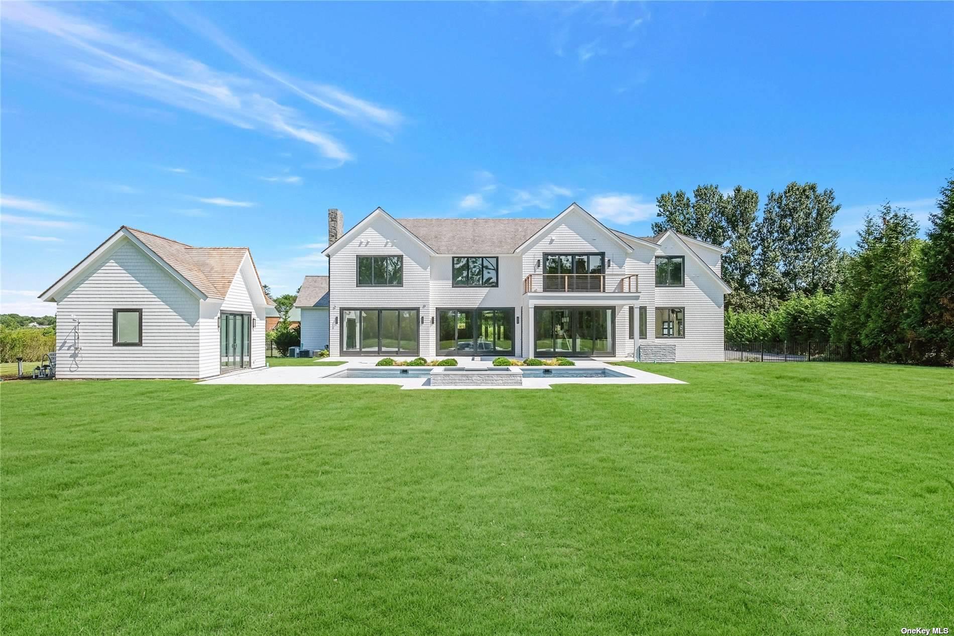 Property for Sale at 195 Montauk Highway, Water Mill, Hamptons, NY - Bedrooms: 8 
Bathrooms: 9  - $5,995,000