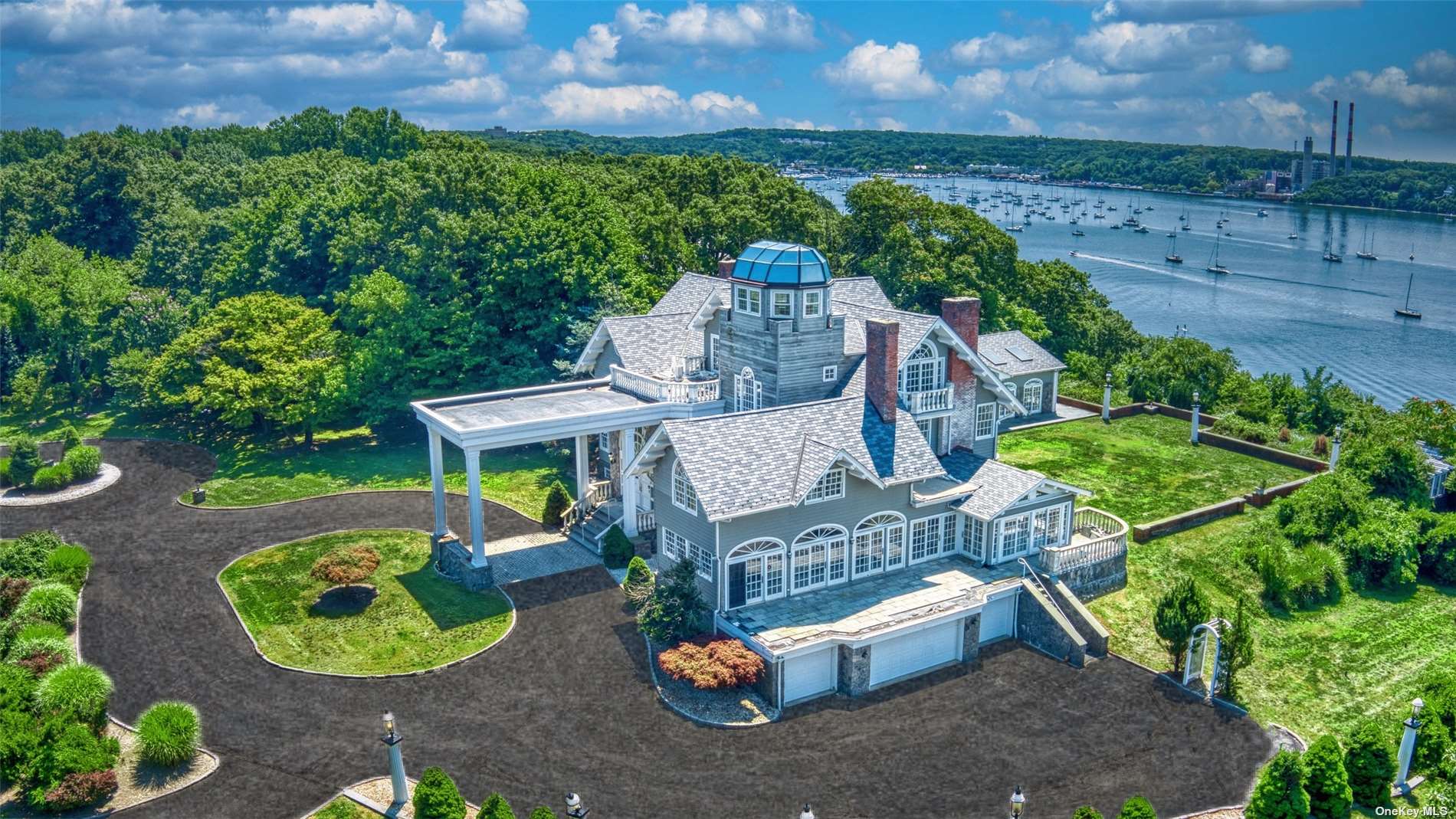 Property for Sale at 18 Ships Point Way, Port Jefferson, Hamptons, NY - Bedrooms: 7 
Bathrooms: 6.5  - $3,999,000