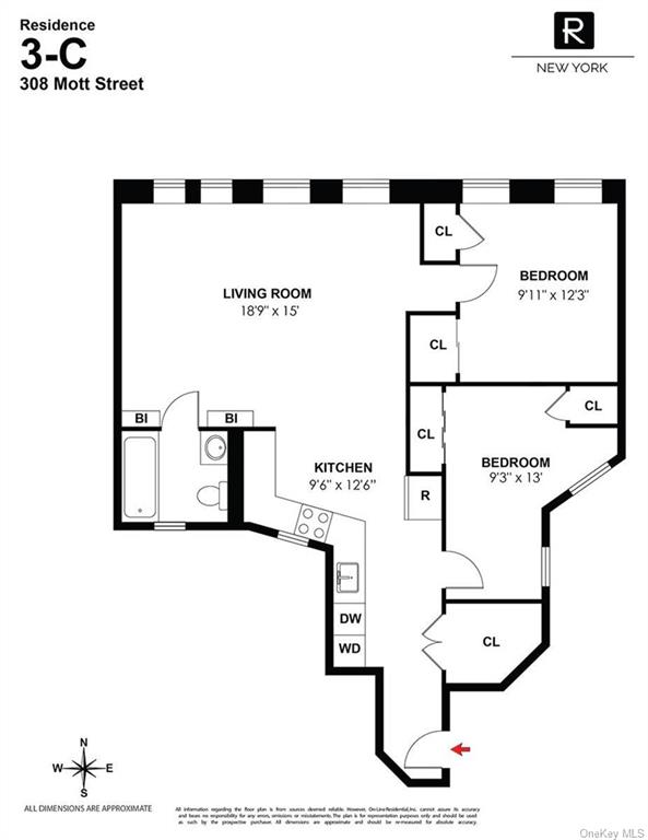 Photo 10 of 10 of 308 Mott Street 2-C co-op property