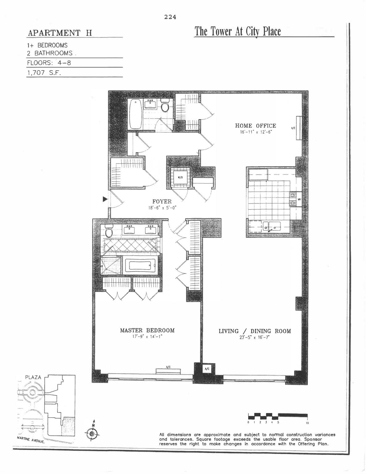 10 City Place #7H, White Plains, New York image 39