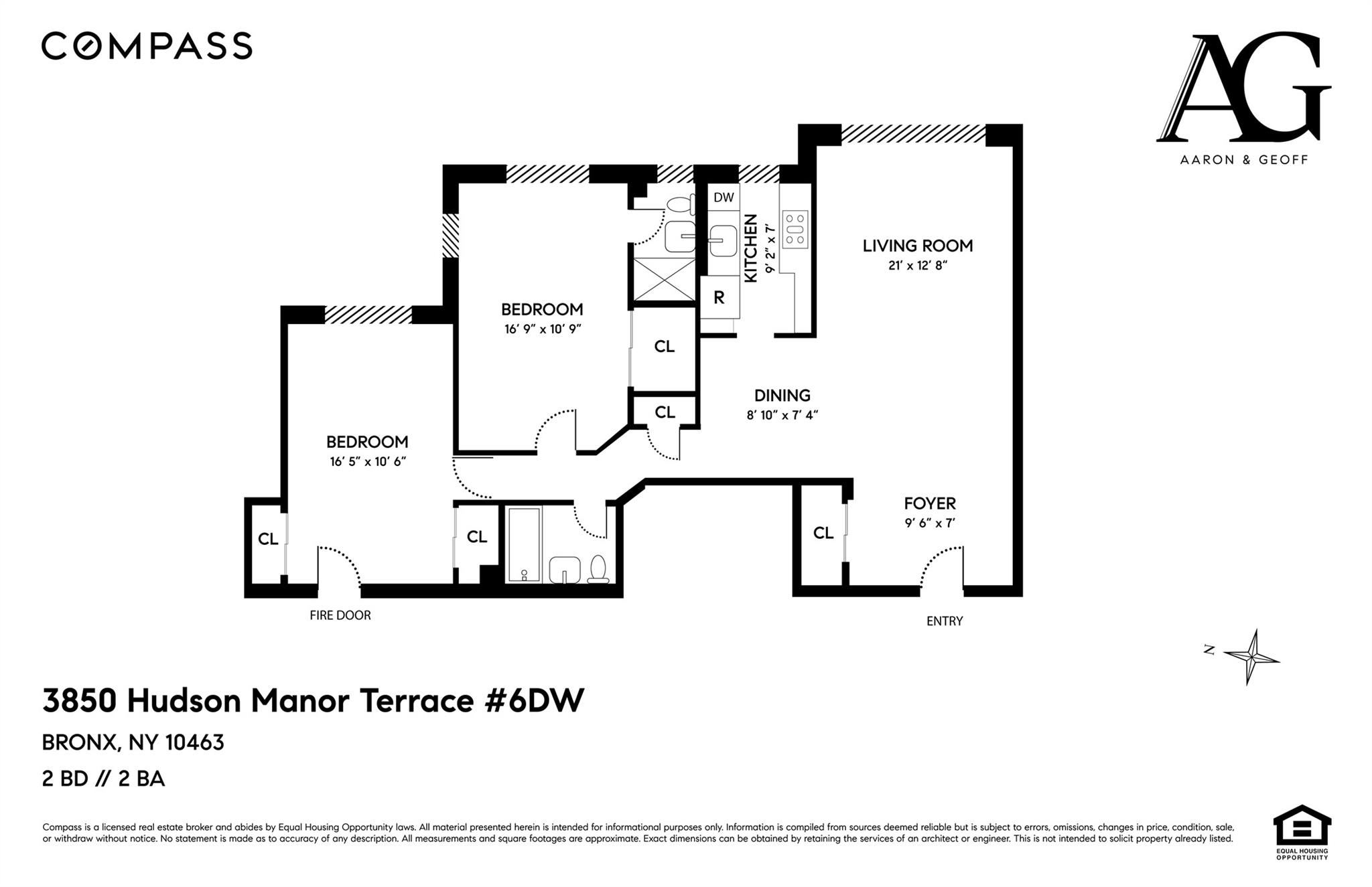 3850 Hudson Manor Terrace #6DW, Bronx, New York image 8