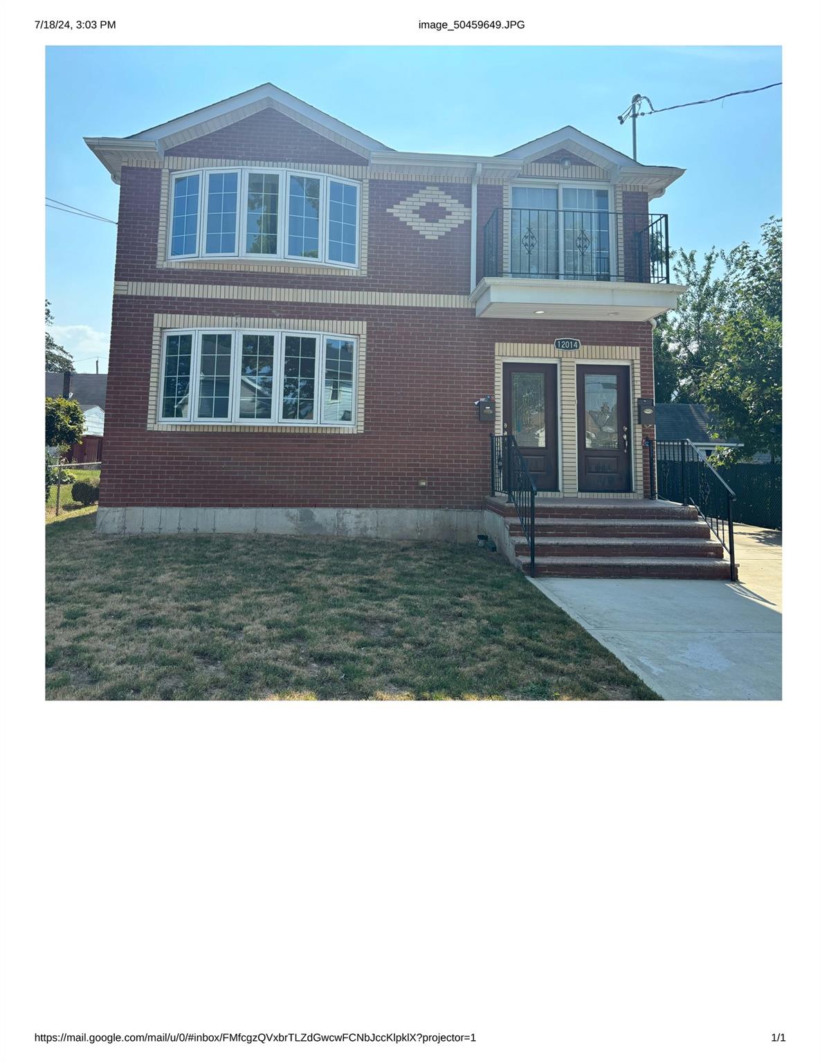 Rental Property at 193rd Street, Saint Albans, Queens, NY - Bedrooms: 4 
Bathrooms: 2 
Rooms: 6  - $3,750 MO.