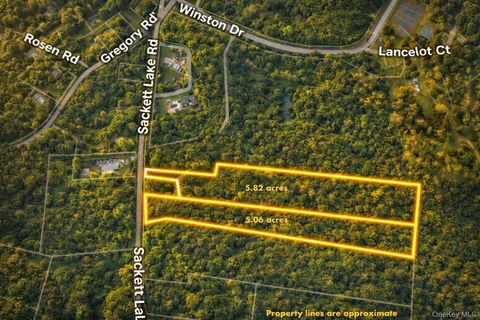 Vacant Land For Sale - 751 Sackett Lake Road<br/> Sullivan County, Monticello, NY 12701