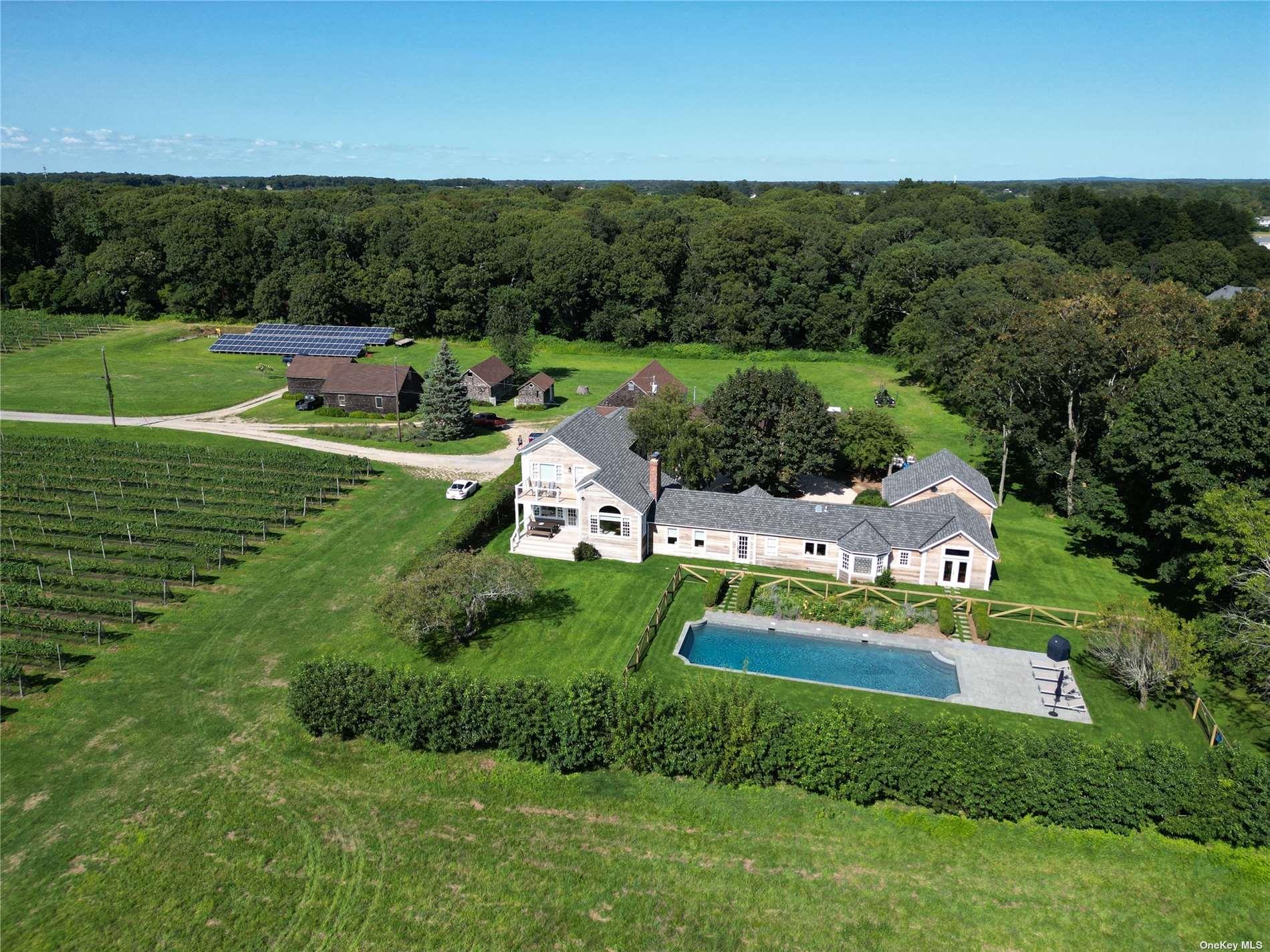 Rental Property at Alvah S Lane, Cutchogue, Hamptons, NY - Bedrooms: 6 
Bathrooms: 4  - $40,000 MO.