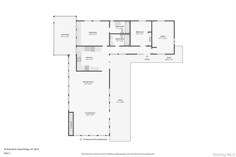 Tiny photo for 59 Shad Road W, Pound Ridge, NY 10576 (MLS # 991515)
