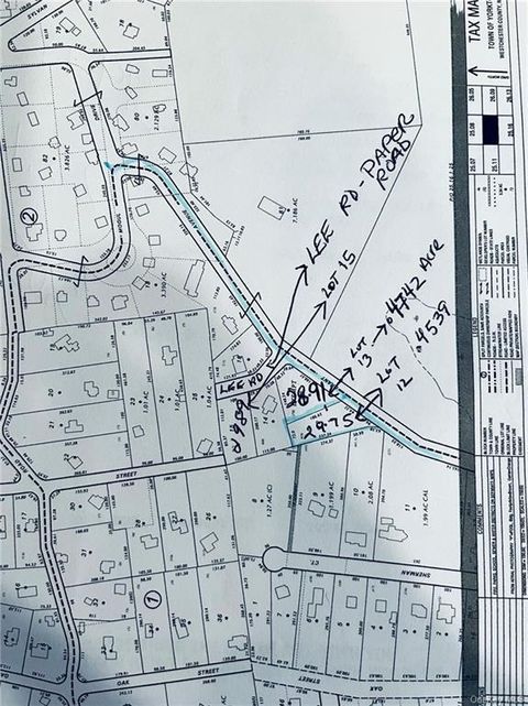 Vacant Land For Sale - 2989 Grant Avenue<br/> Mohegan Lake, NY 10547