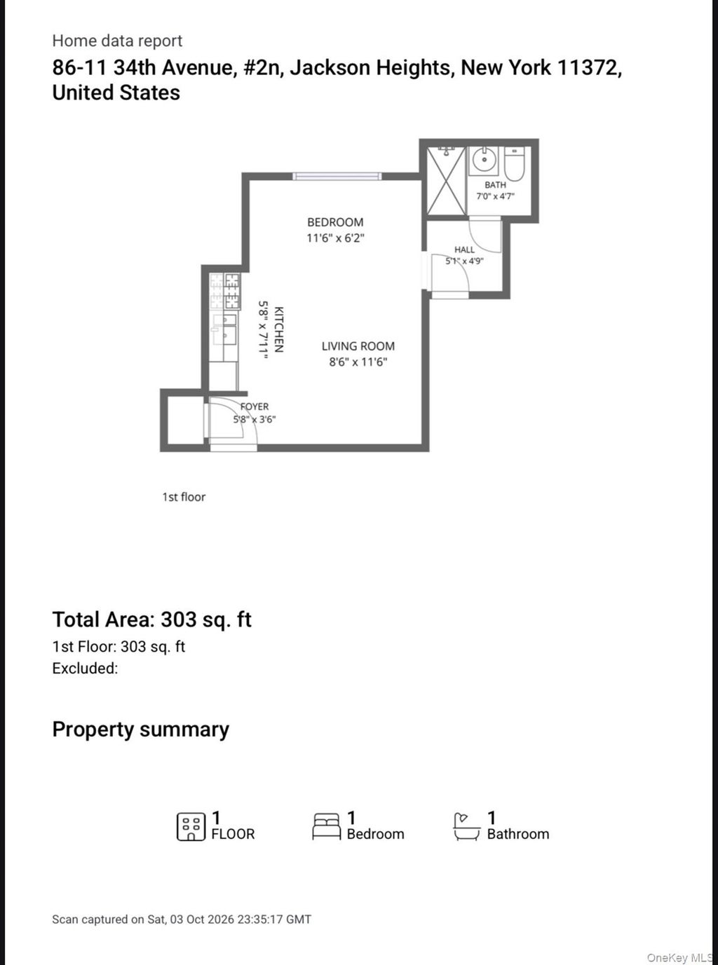 Photo of 8611 34th Avenue #2N, Jackson Heights, NY 11372 (MLS # 1058770)