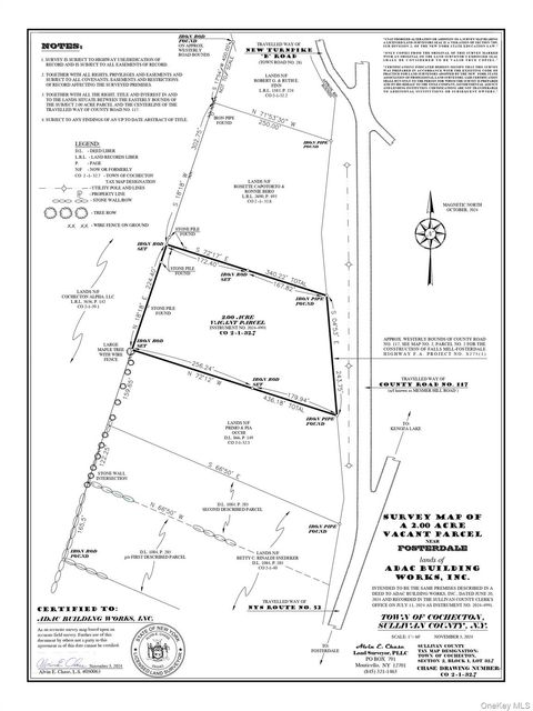 Vacant Land For Sale - 2.-1-32.7 State Route 17b<br/> Cochecton, NY 12726